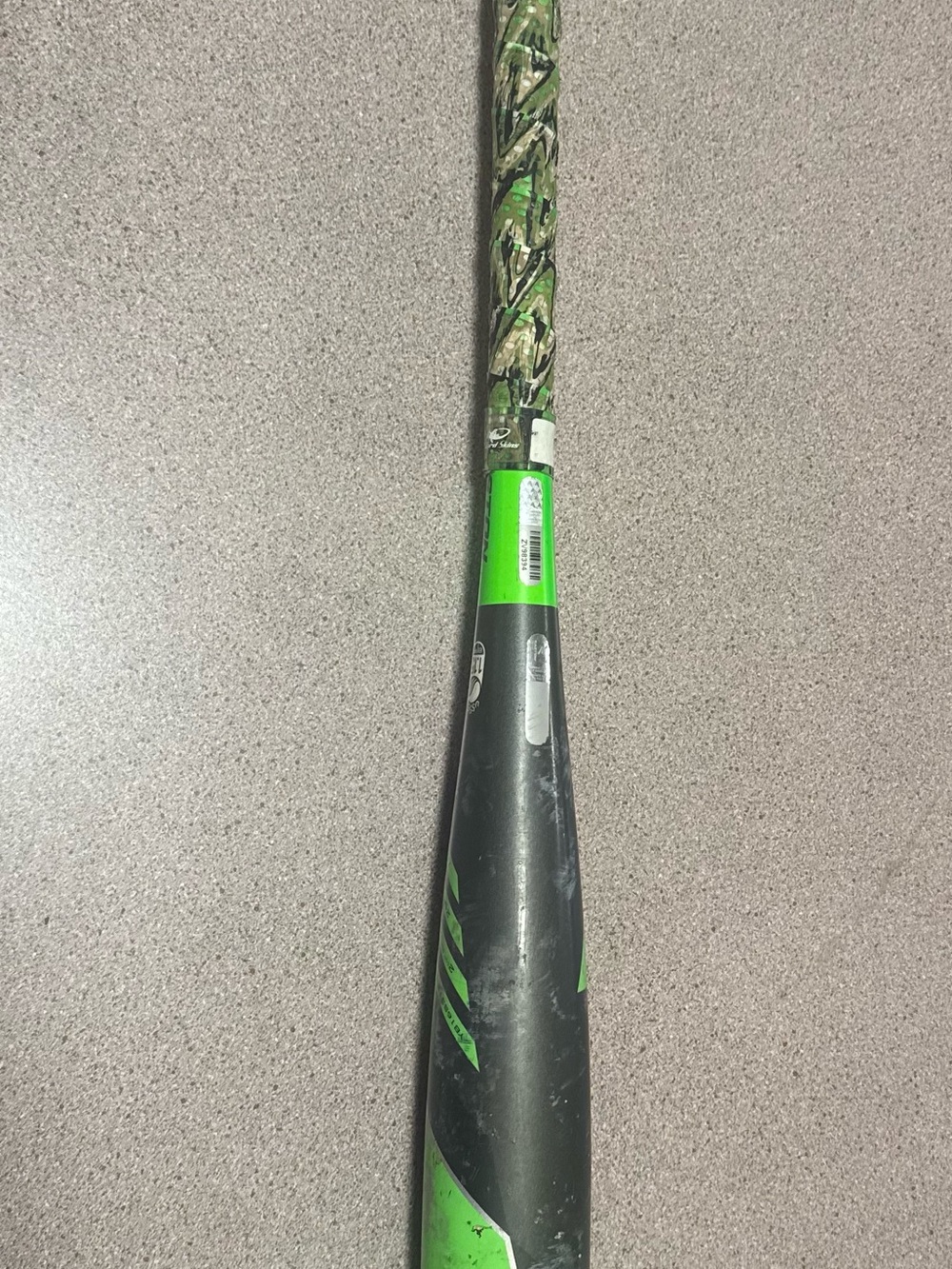 Easton Kids Baseball Bat Black and Neon Green